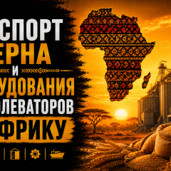 Экспорт зерна и оборудования для элеваторов в Африку