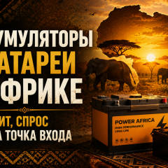 Аккумуляторы и батареи в Африке. Дефицит, спрос и Ваша точка входа