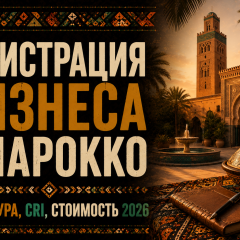 Регистрация бизнеса в Марокко. Процедура, CRI, стоимость 2026