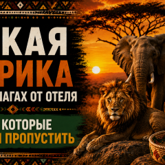 Дикая Африка в двух шагах от отеля. Парки, которые нельзя пропустить